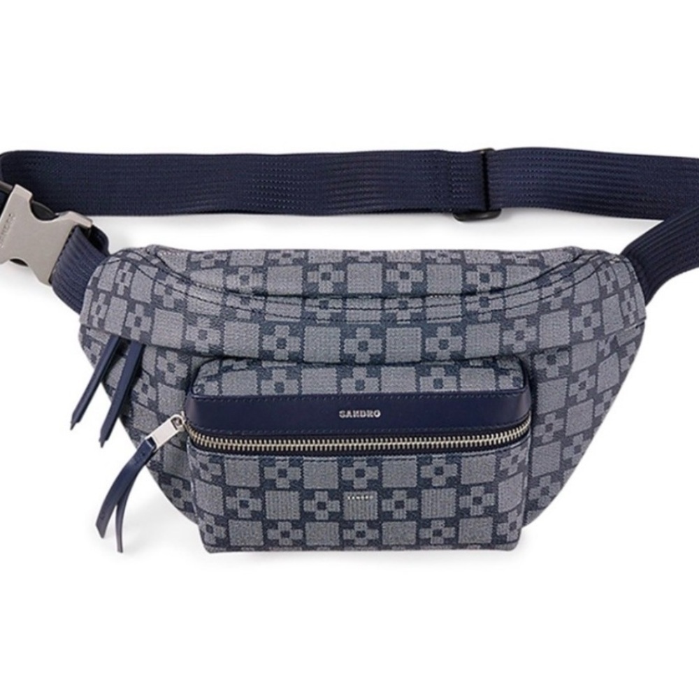 SANDRO Square Cross Monogram
Belt Bag